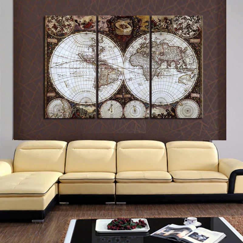The Valen Cartograph Triptych