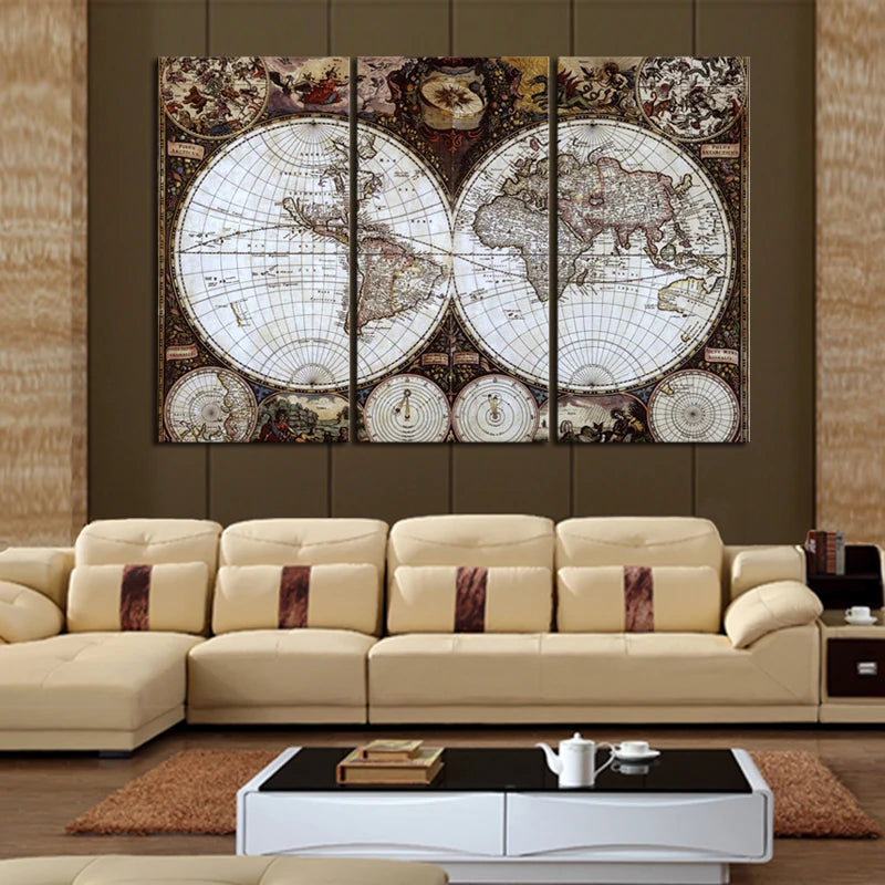 The Valen Cartograph Triptych