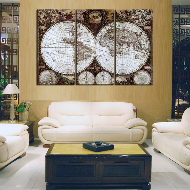 The Valen Cartograph Triptych