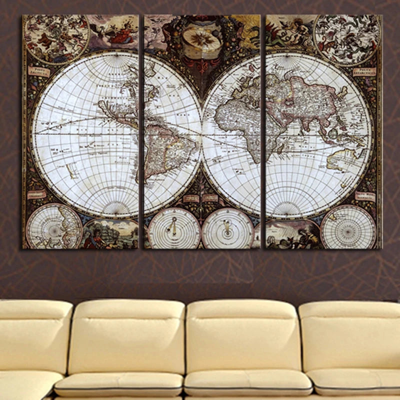 The Valen Cartograph Triptych