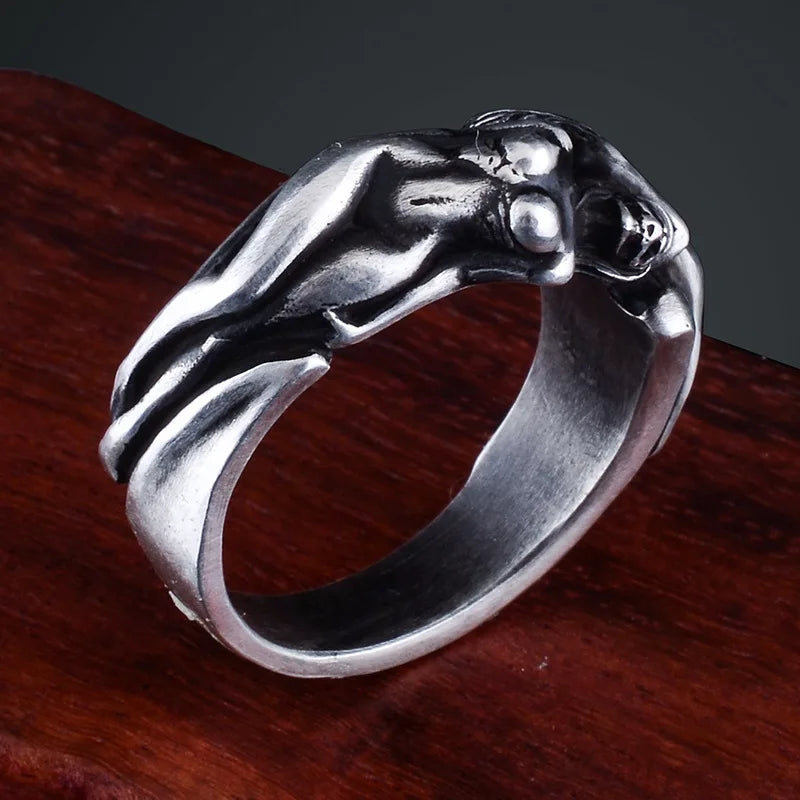 The Celestine Noir Ring