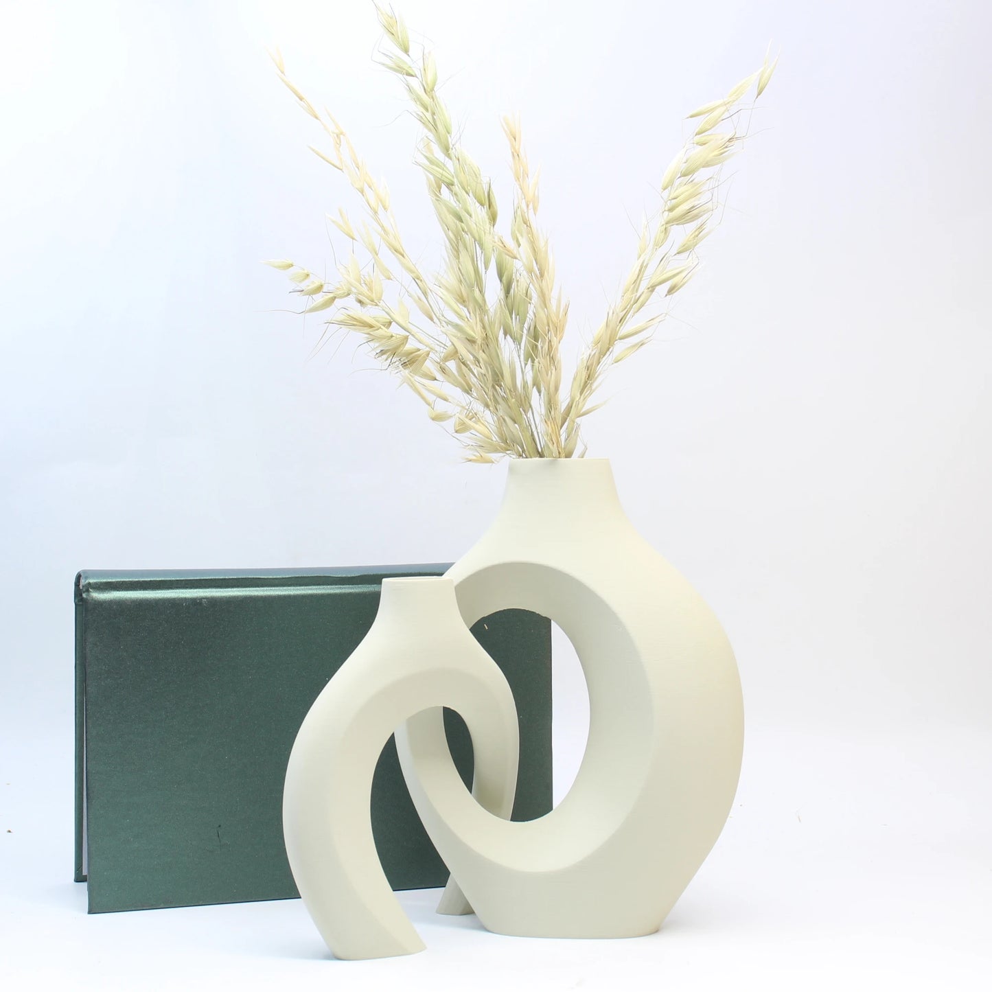 The Celestine Embrace Vases
