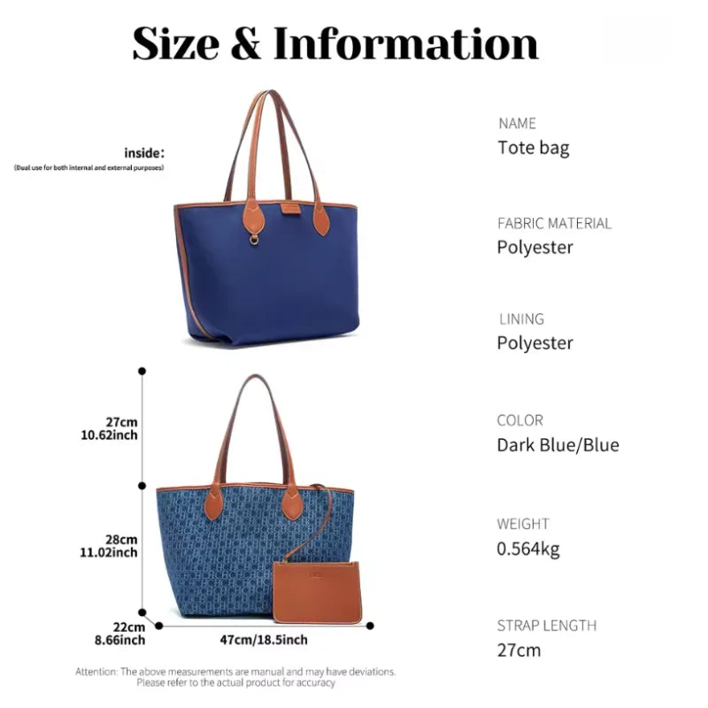 The Valen Bleu Tote