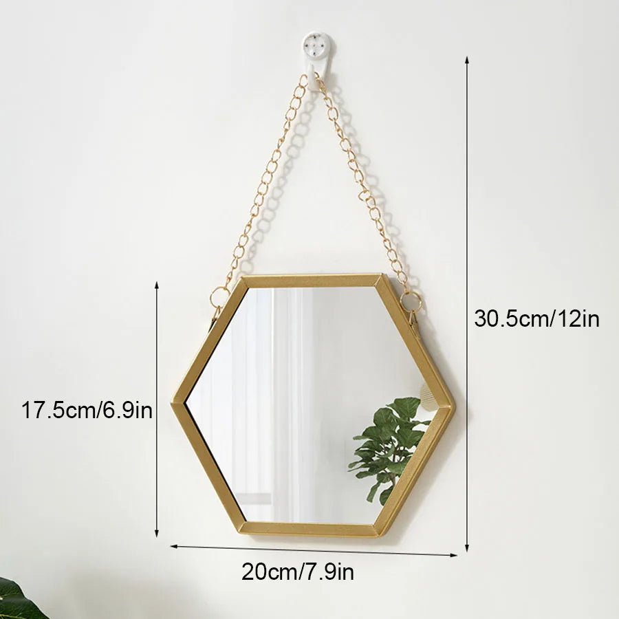 The Celestine Hexa Mirrors