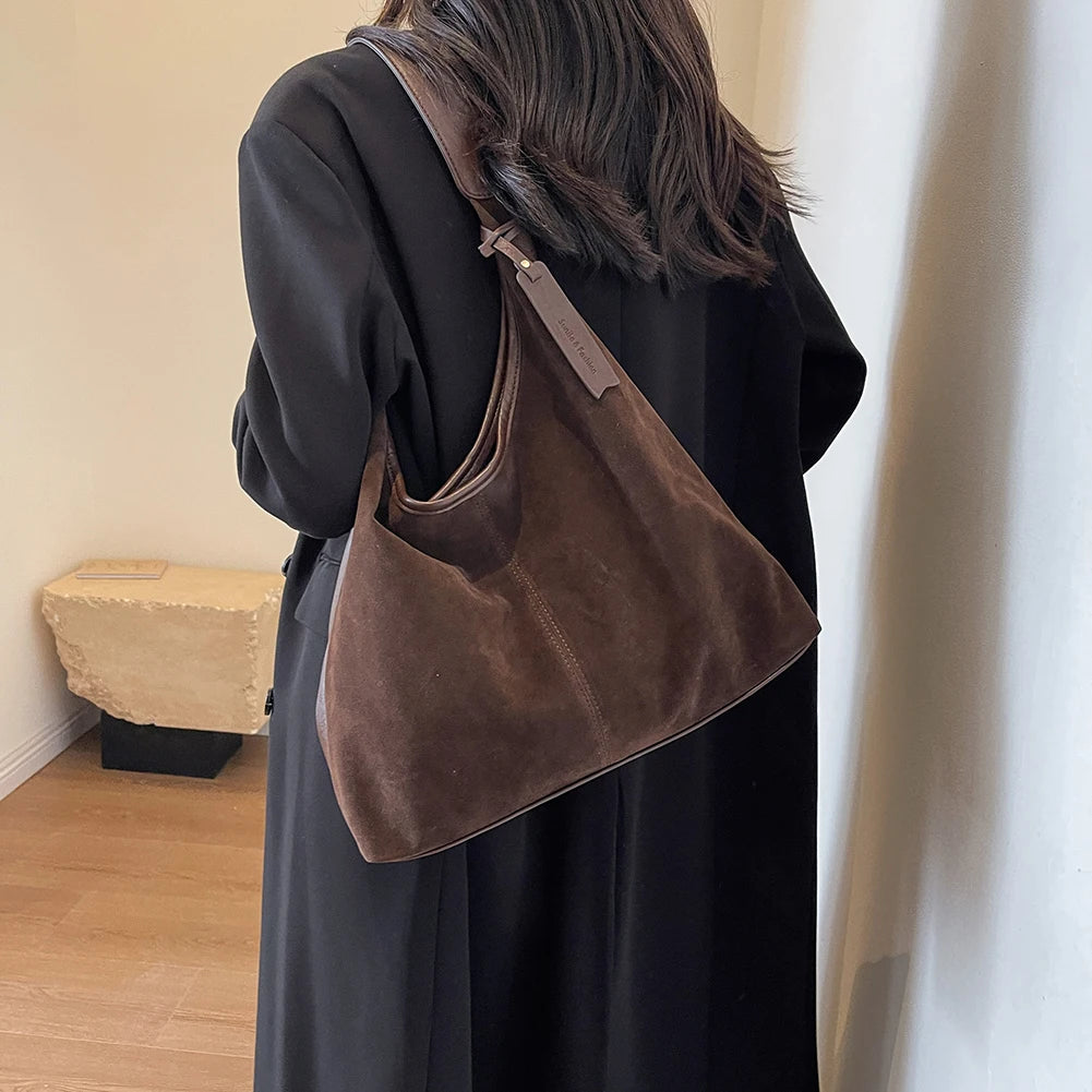 The Suede Tote