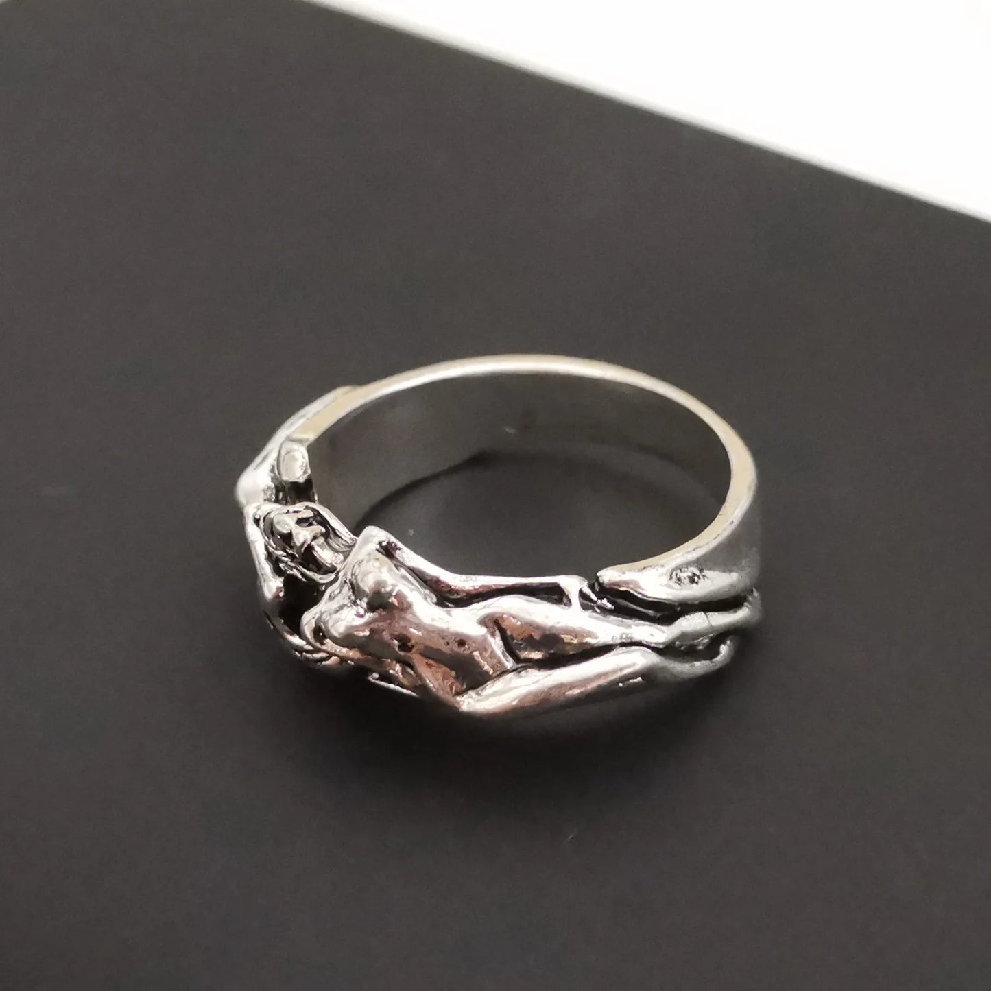 The Celestine Noir Ring