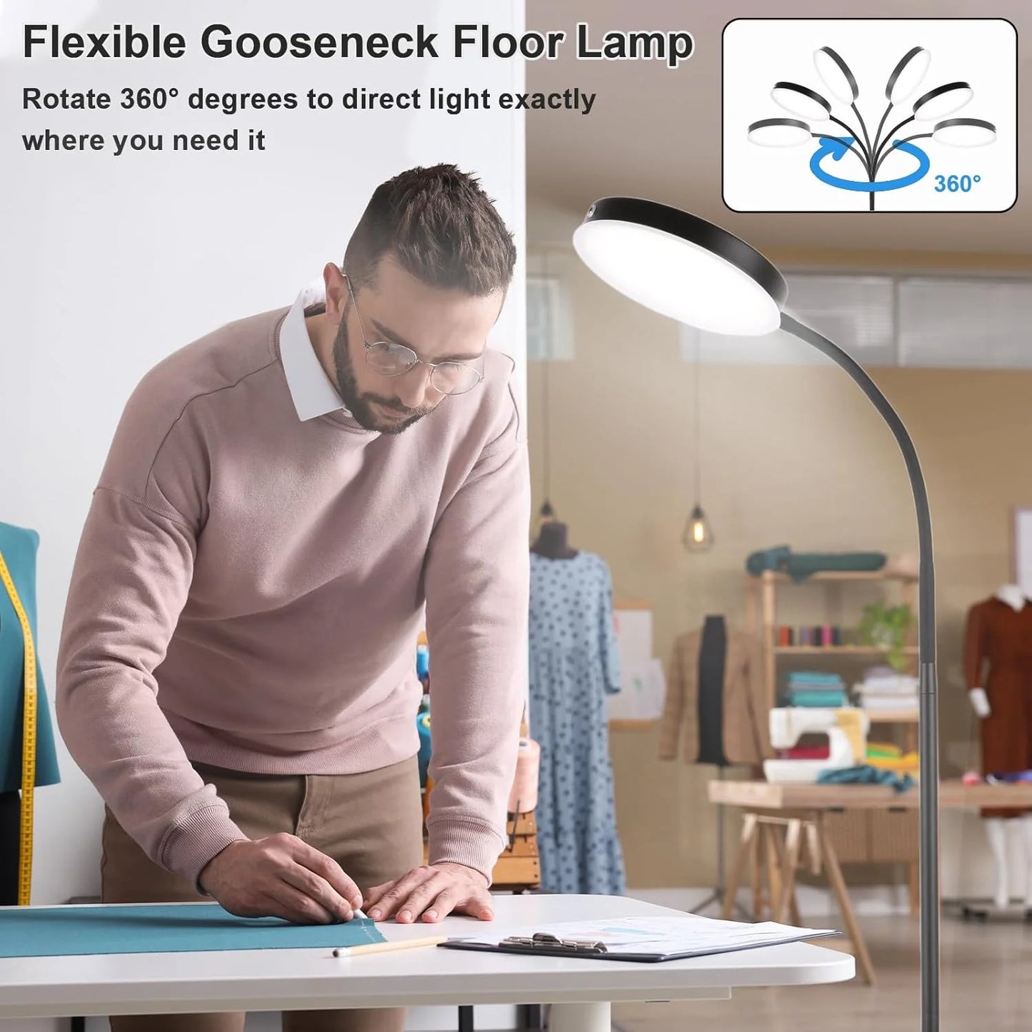 The Celestine Arc Lamp