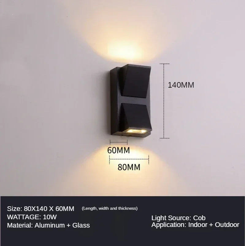 The Aurelia Noir Wall Light