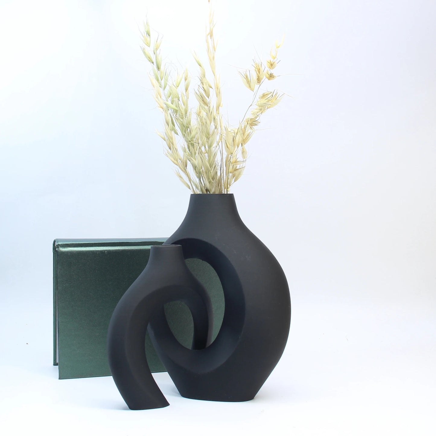 The Celestine Embrace Vases