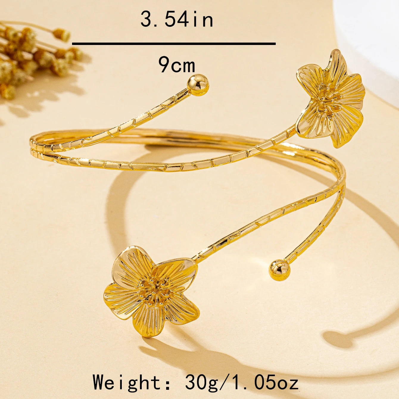 The Elise Bloom Arm Cuff