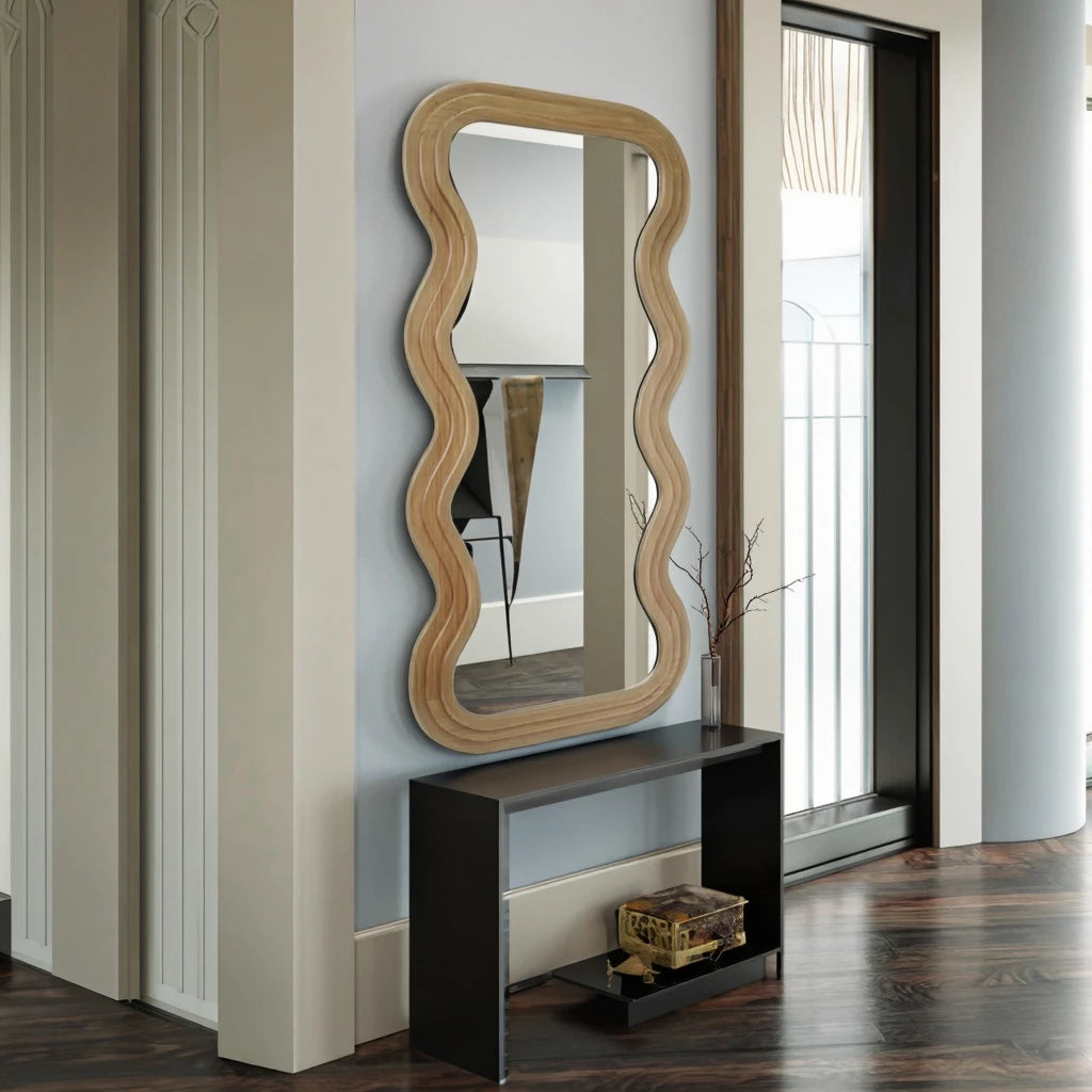 The Aurelia Wave Mirror