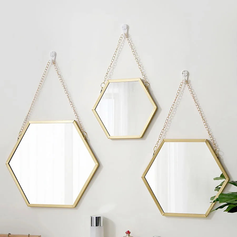 The Celestine Hexa Mirrors