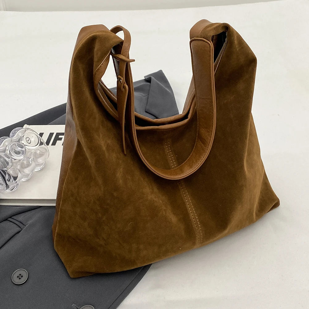 The Suede Tote
