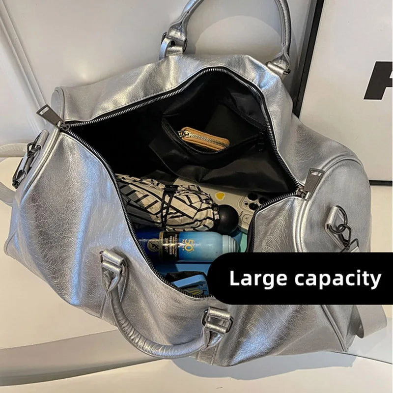 The Aurelia Argent Duffle