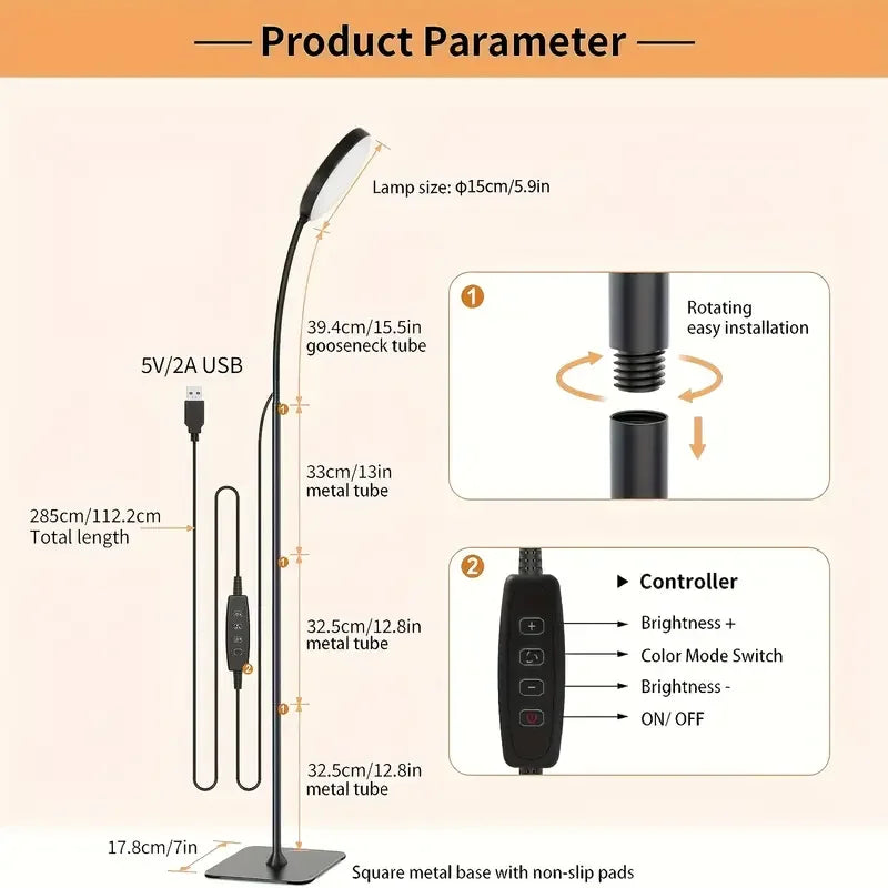 The Celestine Arc Lamp