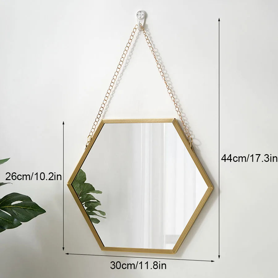 The Celestine Hexa Mirrors