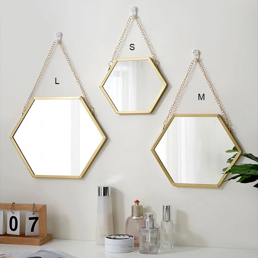 The Celestine Hexa Mirrors