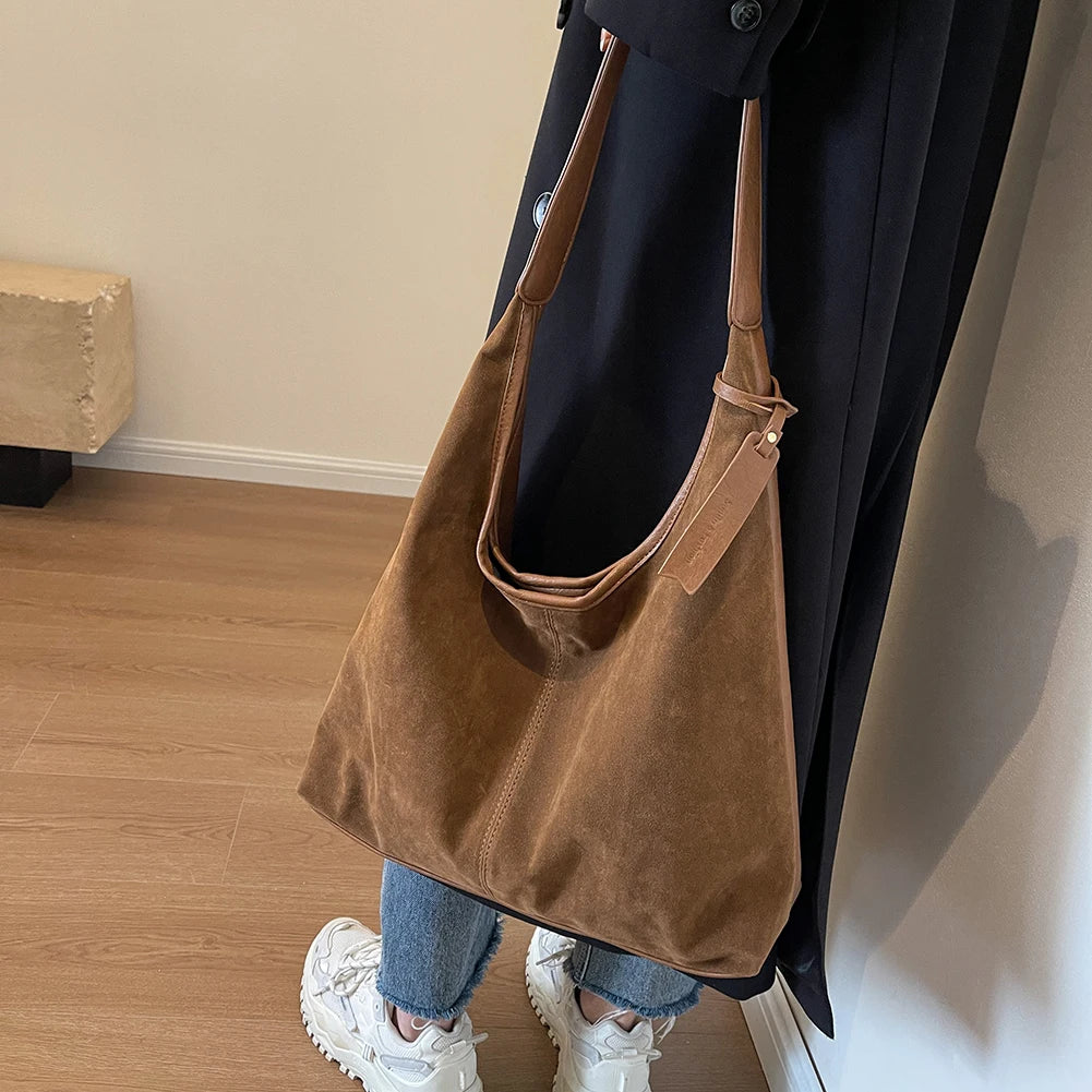 The Suede Tote