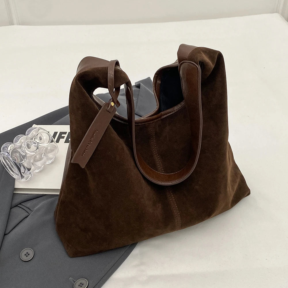 The Suede Tote