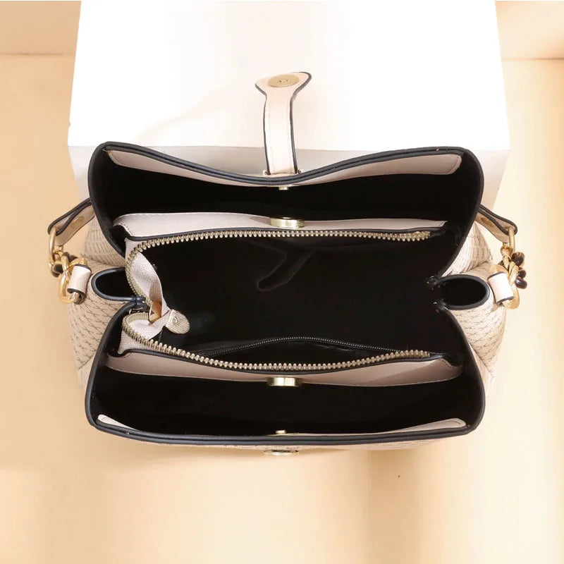 The White Quilted Tote