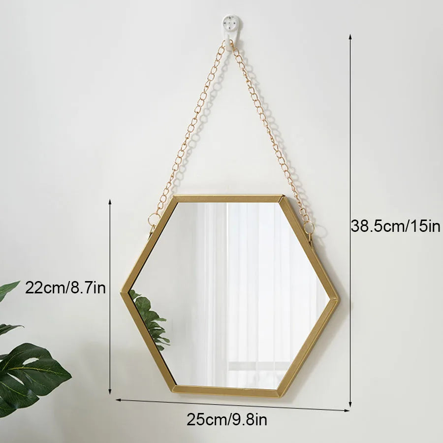 The Celestine Hexa Mirrors