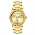 Business Log-Type Quartz Waterproof Steel Strap