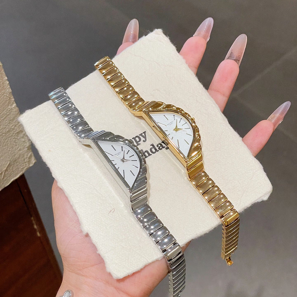 Stylish And Creative Quartz Bracelet Watch With A Premium High-end Feel