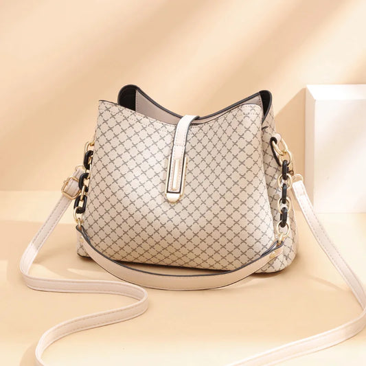 The White Quilted Tote