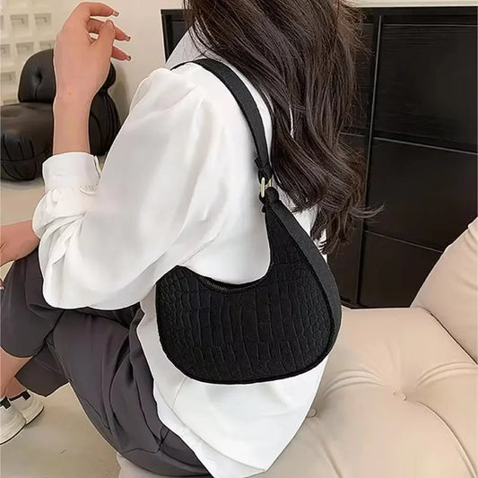 The Black Knit Bag