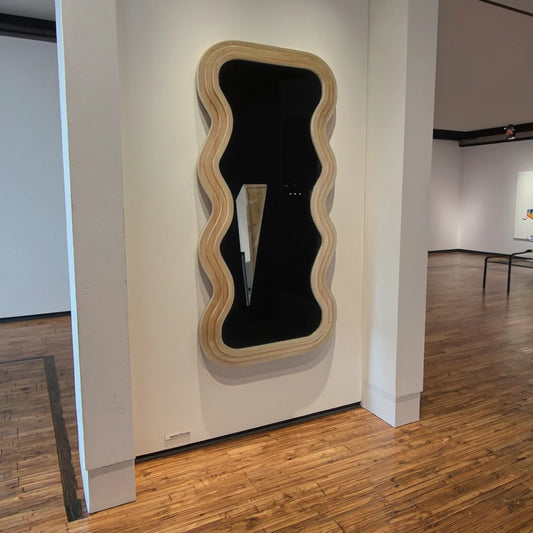 The Aurelia Wave Mirror