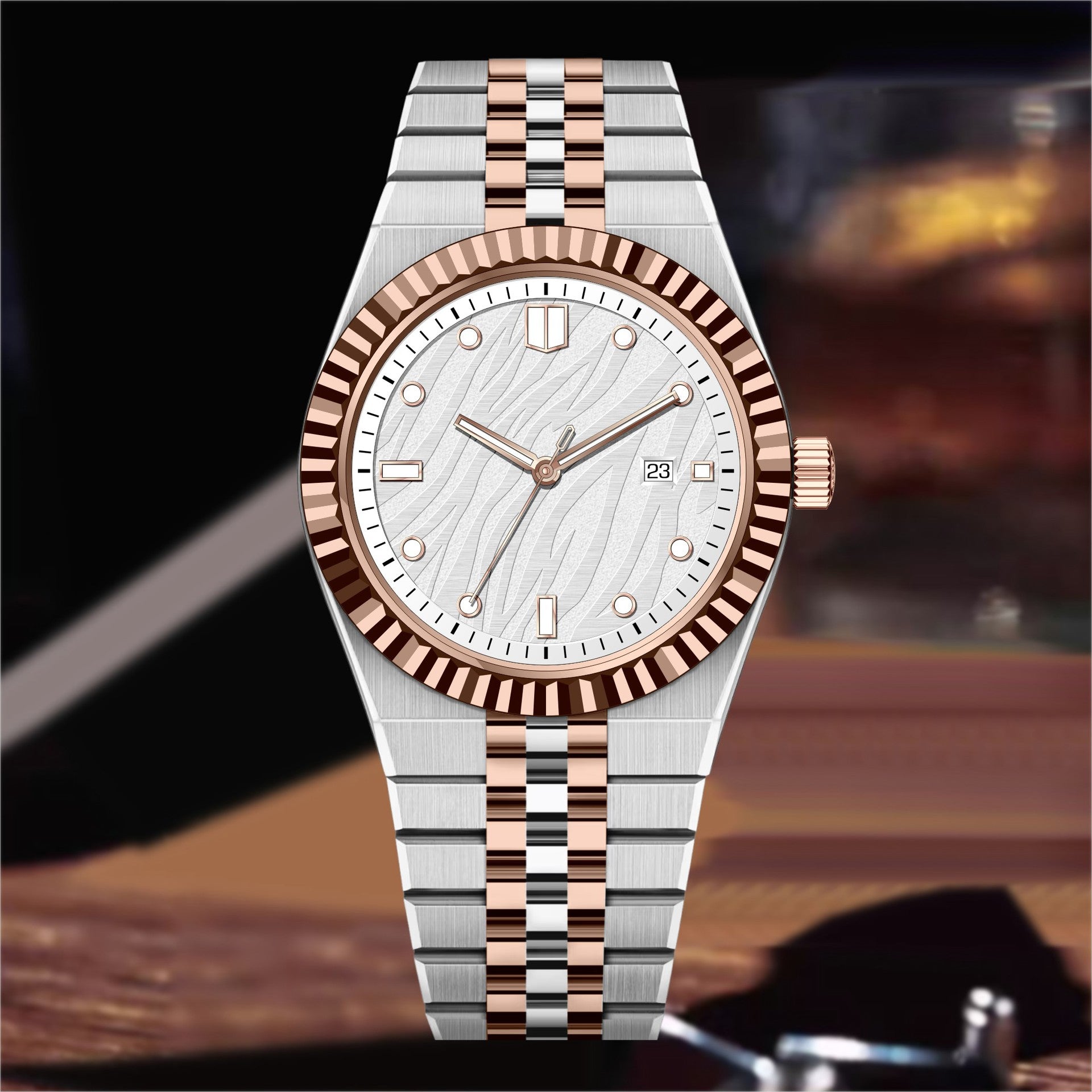 High-End Business Steel-Strap Women's Quartz Watch