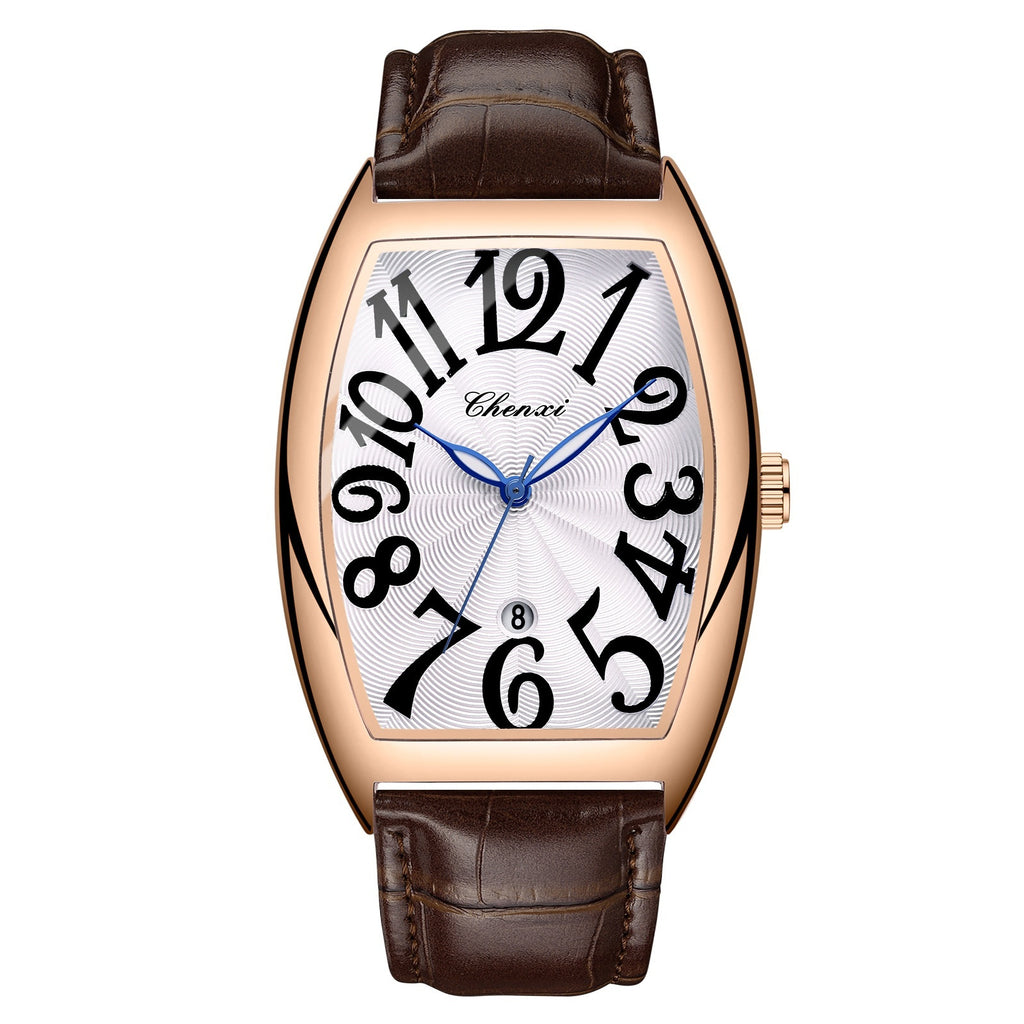 Women's Digital Watch Calendar Casual Leather Belt